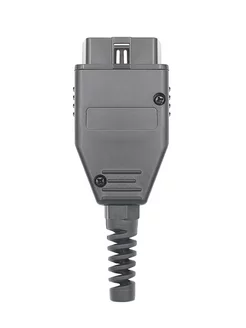 Разъем диагностический OBD F11X, male, прямой, 16 pin, 24 В