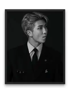 Плакат, постер BTS Kim Nam Joon, RM, БТС Ким Намджун, БТС РМ