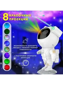 Проектор космонавт ночник