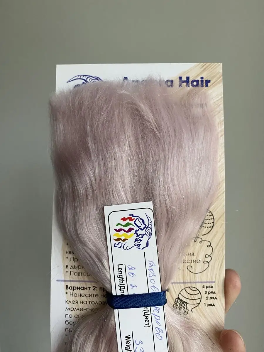 Волосы для кукол из шерсти козы Angora Hair 157386219 купить в  интернет-магазине Wildberries