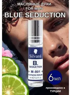 Духи масляные мужские № 801 Blue seduction 6 мл