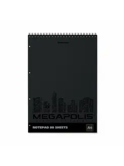 Блокнот на спирали MEGAPOLIS