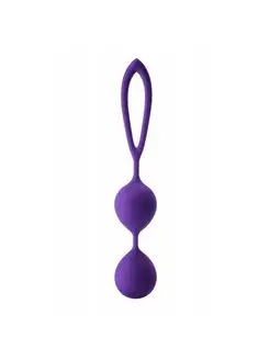 Фиолетовые вагинальные шарики Flirts Kegel Balls