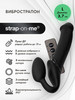 Безремневой вибрострапон Vibrating Bendable Strap-On size L бренд Strap-on-me продавец Продавец № 52614