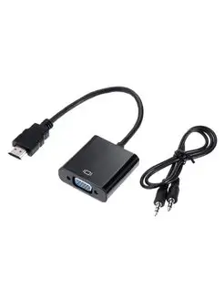 Переходник HDMI to VGA+AUX