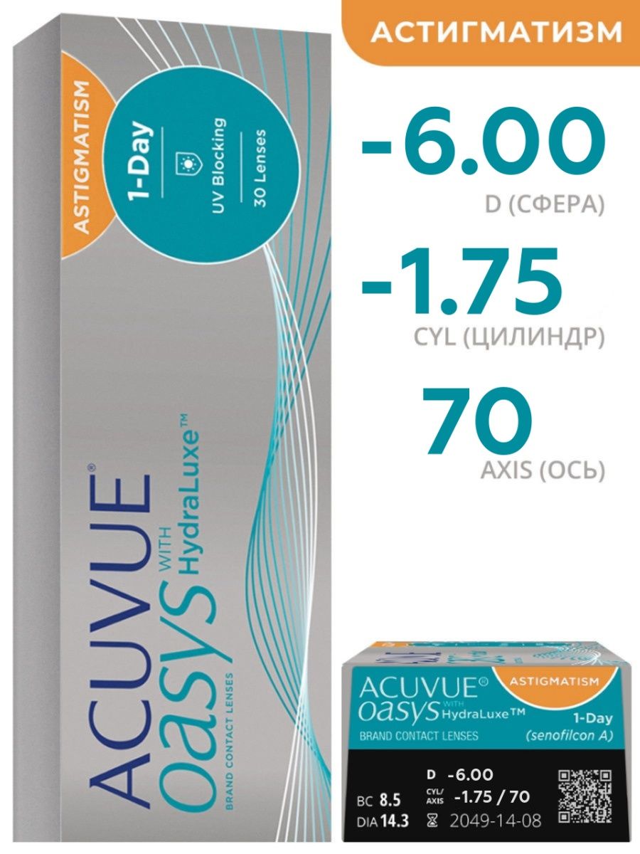 Acuvue oasys 1 day