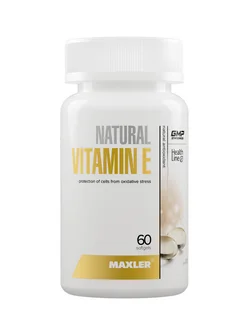 Витамин E Natural Vitamin E 60 капсул