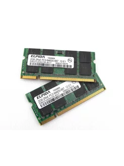 Оперативная память модуль Elpida DDR2 SODIMM 2Гб 800MHz