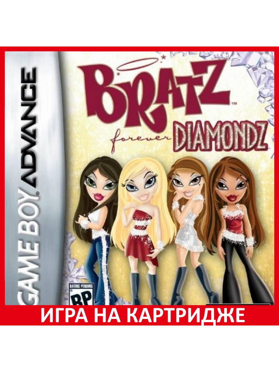 Игра братц. Bratz ps2. Bratz - Forever Diamondz (братц - бриллианты навсегда) [GBA, рус.версия] (Platinum) 64м. Игра братц на геймбой. Братц Forever Diamondz.