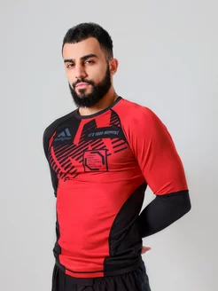 Рашгард с длинными рукавами IAMF MMA RED