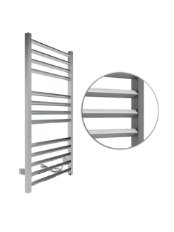 Полотенцесушитель электрический Attic Romb 100 50 Хром