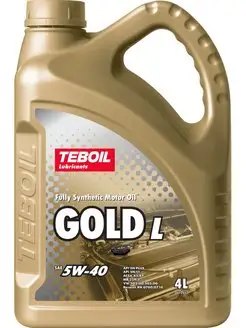 Моторное масло Gold L 5W-40 4л