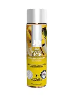 Вкусовой лубрикант JO Flavored Banana Lick 4 oz