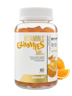 Витамин С 500мг Vitamin C Gummies 500 mg, 60 шт. Апельсин