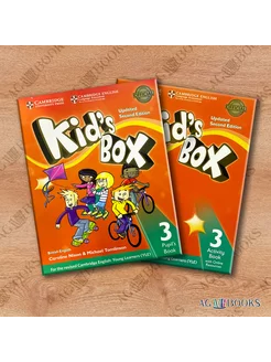 Kid's Box 3 Second Edition. Pupils Book+Actvity Book+CD