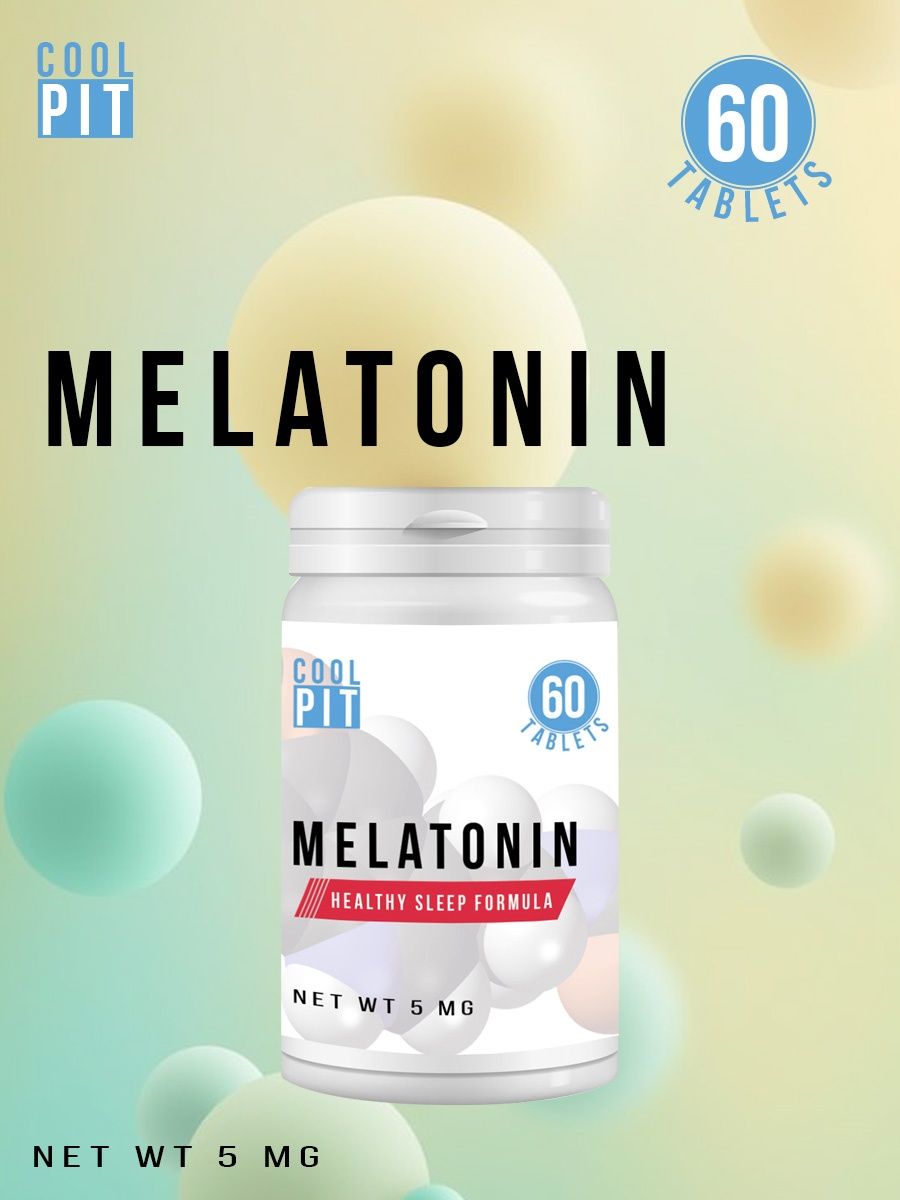 Cool Pit Мелатонин 5мг 60 таблеток