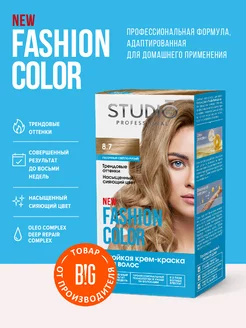 Краска для волос, Fashion Color, 8.7 Песочный светло-русый