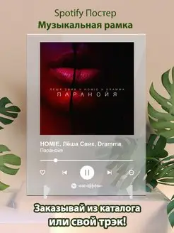 Постер HOMIE Леша Свик Dramma - Паранойя