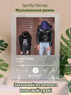 Постер Crystal Castles карточки. Crystal Castles - Knights