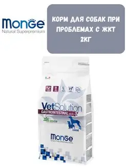 VetSolution Gastrointestinal Для собак с проблемами ЖКТ, 2кг