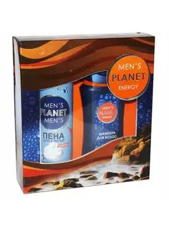 Набор Mens Planet Energy (Шампунь 250мл+Пена д бритья 200мл)