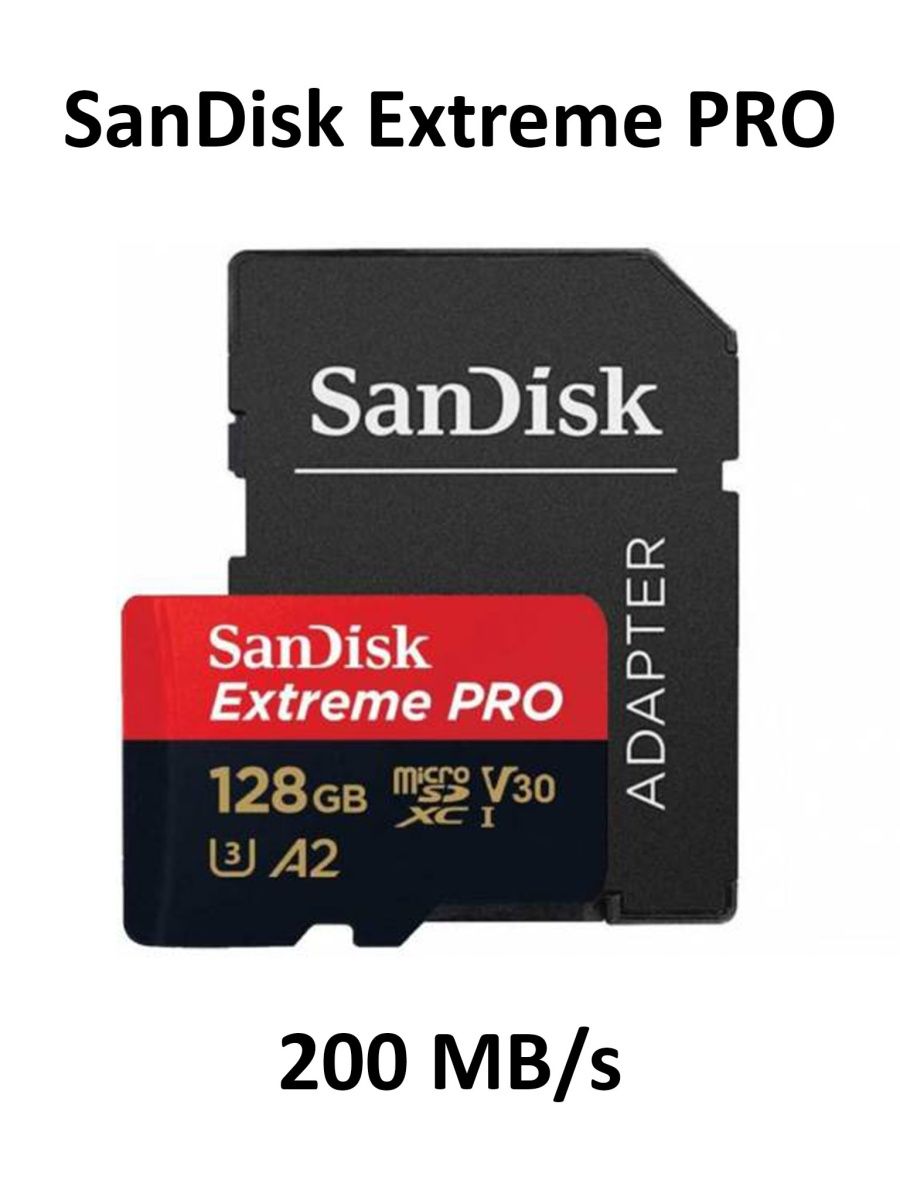 Карта памяти sandisk microsdxc 128 гб