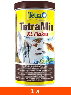 Корм крупные хлопья TetraMin XL Flakes для рыб 1 л