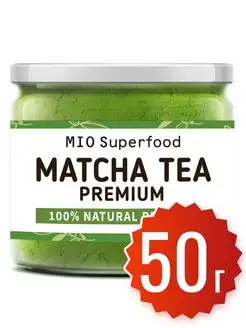 Матча Miosuperfood, чай зеленый 50 г