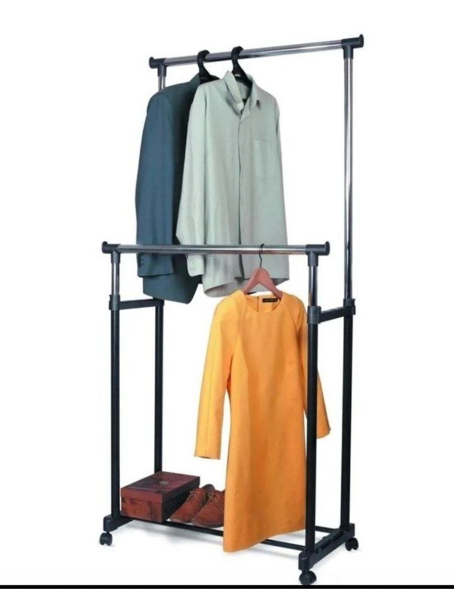 Напольные вешалки для одежды на колесиках в интернет