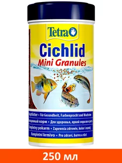 Корм гранулы Cichlid Mini Granules мелких цихлид 250 мл 1шт