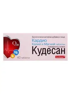 Qudesan "Кардио Калий и Магний", 40 таблеток