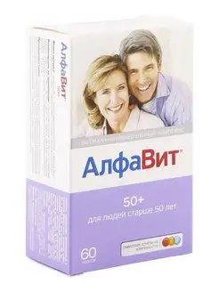 Витаминный комплекс 50+, 60 таблеток