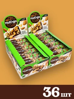 Миндальный батончик Nut & Go миндаль и арахис