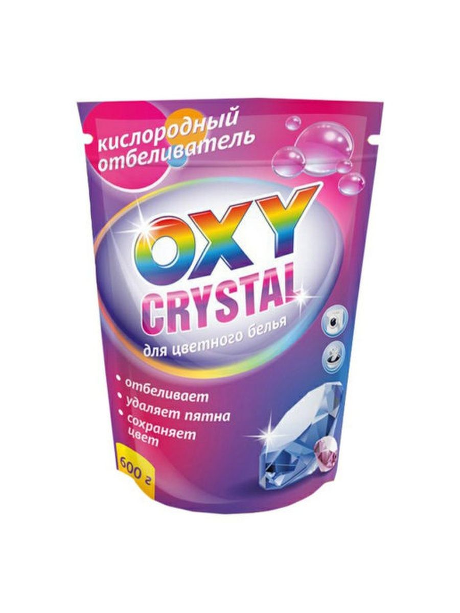 Oxy crystal. Кислородный отбеливатель oxy Crystal 600г. Отбеливатель Окси кислородный Кристал для цветного белья 600 г. Отбеливатель кислородный oxy Crystal д/цв.белья 600гр. Oxi Кристал отбеливатель.
