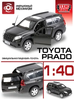 Машинка детская металлическая моделька джип Toyota Prado