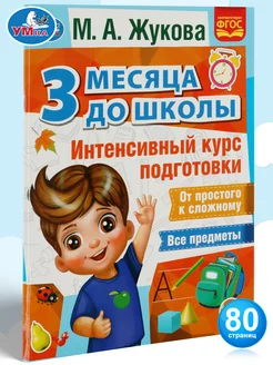 Книга для детей Интенсивный курс подготовки к школе Жукова