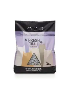 Наполнитель FRESH TRAIL впитывающий 3.4кг(8л)