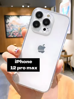 чехол на iphone 12 pro max прозрачный силиконовый