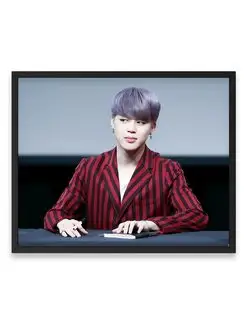 Постер, плакат BTS Jimin, Park Jimin, БТС Пак Чимин, кпоп