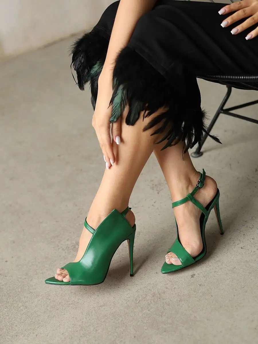 КабLOOK Босоножки на шпильке вечерние туфли женские
